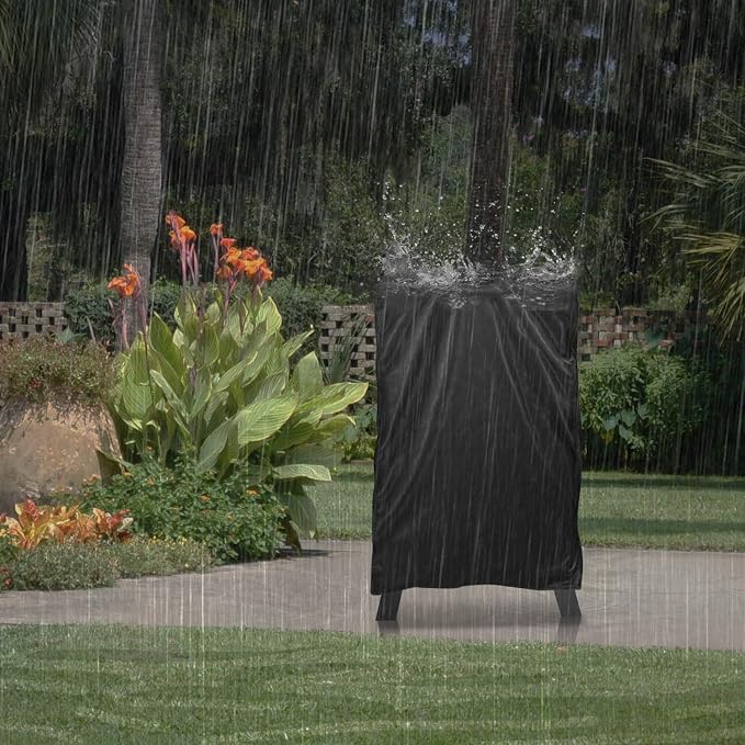 40 Inch Electric Smoker Cover for Masterbuilt Smoker, Heavy Duty Waterproof Outdoor Grill Cover, Square Vertical Smoker Cover, All Weather Protection, 25" W x 17" D x 39" H