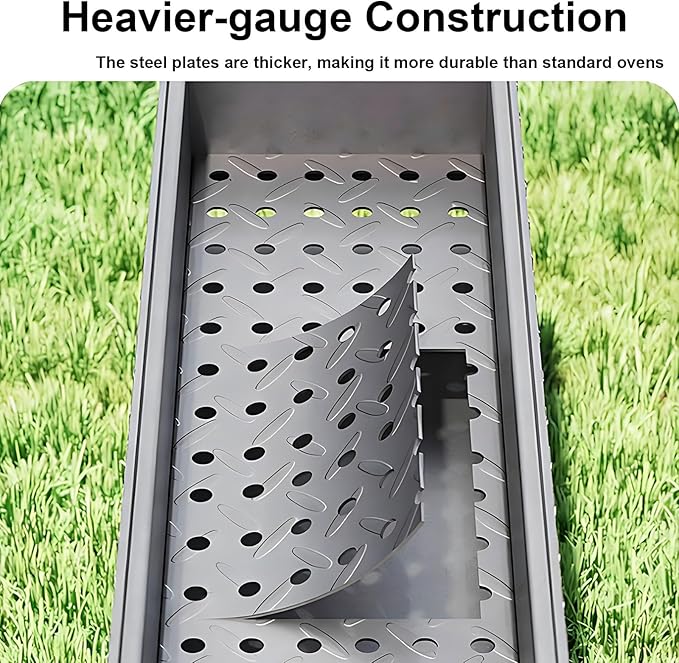 Portable Stainless Steel Mangal Charcoal Grill For Shish Kebab,Steaks,Burgers,Parrilla Para Asar Carne De Carbon,Foldable Barbecue Grill Skewer Asadores for Outdoor Cooking(100cm/39in)