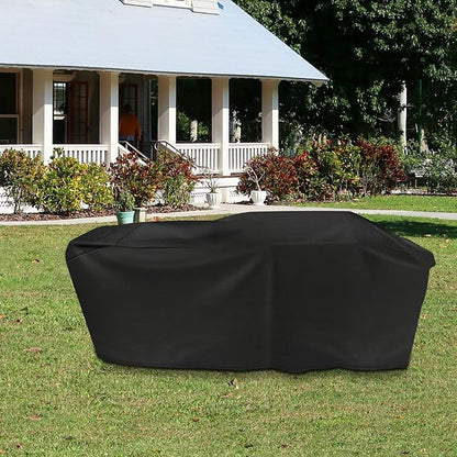 Outdoor Heavy Duty Waterproof Grill Cover for Blackstone Bronco 28" XL 3 Burner Griddle Vertical Pellet Smoker Combo,for Blackstone Griddle Cover Bronco Combo Griddle 2415 Grill Cover Accessories