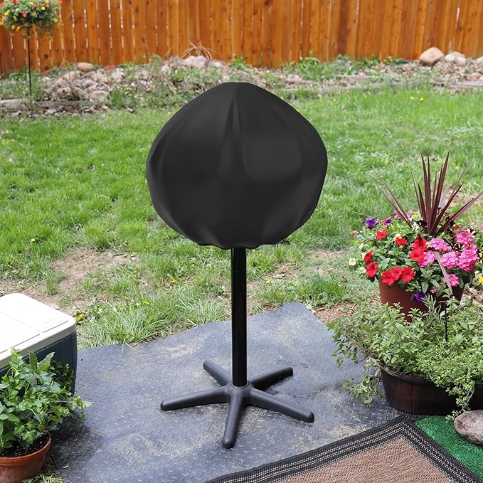 Grill Cover for George Foreman GGR50B and Weber Jumbo Joe Charcoal Grill 18" Indoor and Outdoor Electric Grill,19.5" Dia x 17.7" H