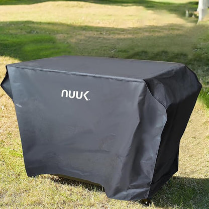 NUUK 20" x 42" Outdoor Grill Cart Prep Work Table Cover, Waterproof & UV Resistant Pizza Oven Stand Table Cover for Kitchen Island BBQ Worktable Protection