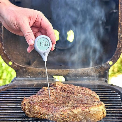 ThermoWorks ThermoPop 2 — Best Value Instant Read Thermometer - Nautical Blue