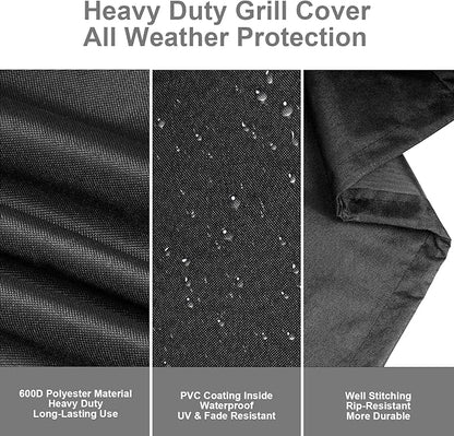 73700 Grill Cover for Pit Boss 700FB, Pit Boss 400FB, Classic 700, Lexington 500 and Lexington 540,Heavy Duty Waterproof BBQ Cover for Pro 600, Z Grill 550B Series Wood Pellet Grills