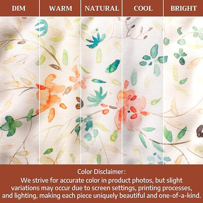 Maison d' Hermine Double Oven Mitts 100% Cotton 7"x35" Double Oven Mitt Heat Resistant BBQ Cooking Gloves with Loop Baking Grilling Kitchen Hotel Home Farmhouse Spring Summer (Colmar)