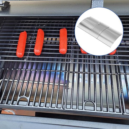 Flame Broiler Slide Cover and Bottom Kit for Pit Boss Pellet Grills, Replacement Heat Deflector for PB1600 PB1150 PB1100 PB1000 PB1100PS1, Flame Broiler Kit Parts for Pit Boss Accessories