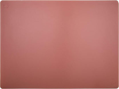 Thirteen Chefs Extra Large 24 x 18 Brown Cutting Board - 1/2" Thick HDPE Plastic for Cooked Meat, NSF Professional Grade for Restaurant Kitchens