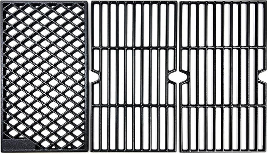 DC148 16 4/9'' Cast Iron Cooking Grates for Dynaglo DGH450CRP DGH450CRP-D 4 Burner, DGH474CRP DGH485CRP DGB494SPB, for Kenmore 146.16132110 146.23678310 Backyard BY13-101-001-12 Grill