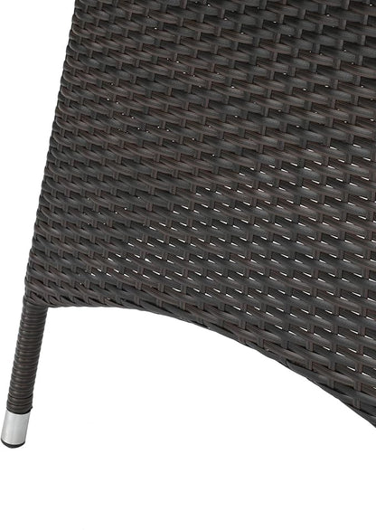 Christopher Knight Home Corsica PE Round KD Dining Table, Multibrown