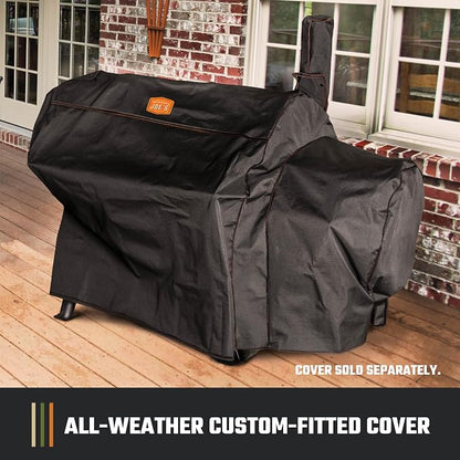 Oklahoma Joe's Longhorn Reverse Flow Offset Charcoal Smoker and Grill with 1060 sq. in. Cooking Area in Black