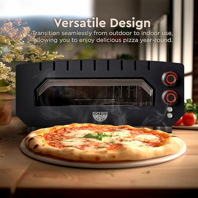 Fire Sense 67970 Slice Box Outdoor Electric Pizza Oven