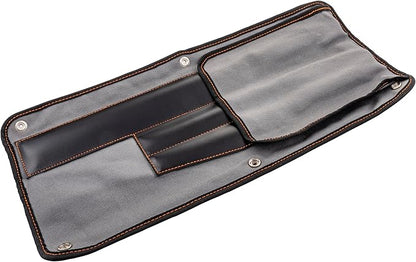 Oklahoma Joe’s Blacksmith 3‑Piece BBQ Knife Set – Full‑Tang Meat Knives with Riveted Handles & Storage Roll