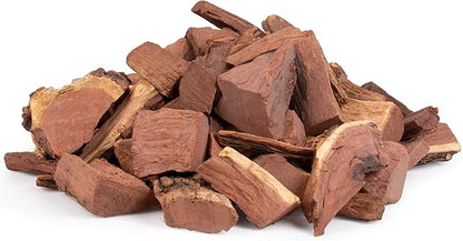 Steven Raichlen All Natural Apple Wood Chunks for Smoking -420 Cu In Box or Bag, Approx 5 Lbs - Kiln Dried Large Cut BBQ Wood Chips for Smoker -Barbecue Chunks for Smoked Meat - Grilling Gifts for Men