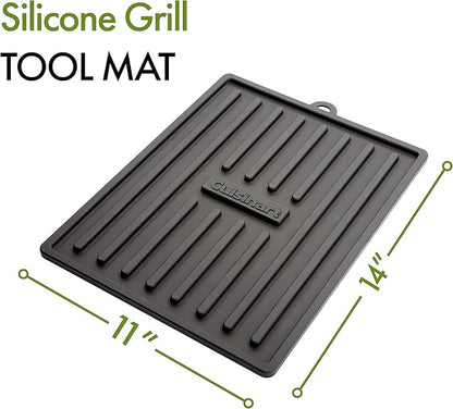 Cuisinart Grilling Prep Trays and Silicone Grill Mat