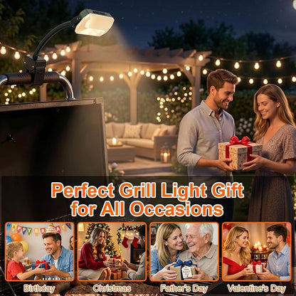 Grill Lights for Outdoor Grill, Rechargeable Grill Light BBQ Lights