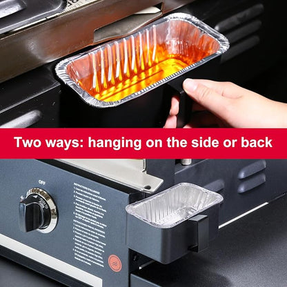 Uniflasy Grease Catcher Drip Cup for Blackstone Griddle 17, 22, 28, 30, 36 inch, 20 Pack Grease Cup Liners, Grease Tray Cup Accessories for Blackstone Flat Top Grill, Disposable Foil Drip Pan