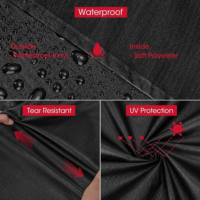 Unicook Pellet Smoker Cover Compatible for Pit Boss 700FB, Lexington 500/540 Series, 600 Series, 440FB, All Weather Resistant Waterproof Outdoor BBQ Grill Cover