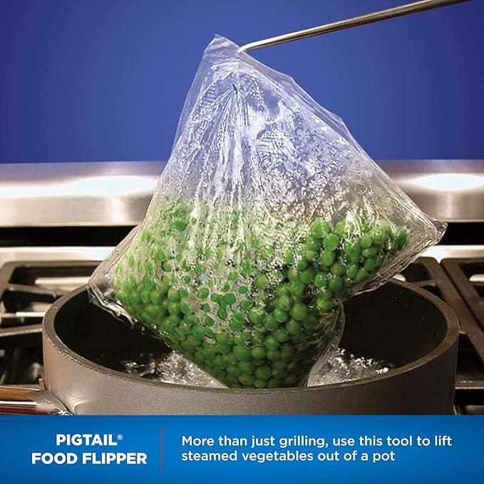 Single 19" PigTail Food Flipper