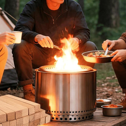 Pizza Oven Wood 19 Lbs Kiln-Dried Cherry Wood 8 Inch Mini Barkless Cooking Logs for Pizza Ovens, Grills & Smokers, Fits Ooni, Gozney, Solo Stove, for Camping, Fire Pits & Bonfires