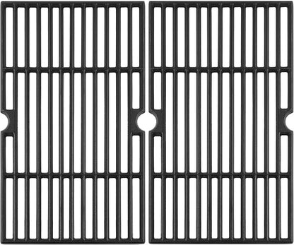 463724514 463714514 Grill Grates Grill Replacement Parts for Charbroil Grill Grates 463724511 463724512 463714914 463714915 Classic C-39M5CB FDDUO1024 Nexgrill 810-0025 Cast Iron Cooking Grates 2 Pcs