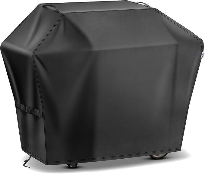 Grill Cover 65 Inch for Outdoor Gas BBQ Grill,Waterproof Fade Resistant Anti-UV Barbecue Grill Cover & Weather Protection BBQ Cover for Griddle Outdoor,Compatible with Weber Nexgrill Charbroil