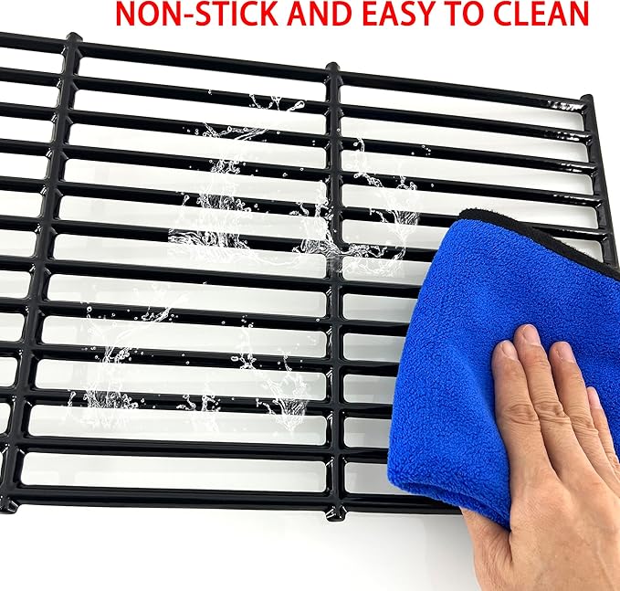 DC123 19 Inch Grill Grates Replacement for Jenn Air 720-0062 720-0062-lp 720-0337 720-0164, Brinkmann 810-8502-S 810-8501-S Grill, Nexgrill 720-0003, Charmglow 720-0234, Part # 115-8500-0