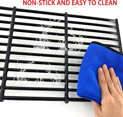 DC123 19 Inch Grill Grates Replacement for Jenn Air 720-0062 720-0062-lp 720-0337 720-0164, Brinkmann 810-8502-S 810-8501-S Grill, Nexgrill 720-0003, Charmglow 720-0234, Part # 115-8500-0