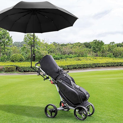 XLINGZA UPF 50+ Beach Umbrella with Adjustable Universal Clamp
