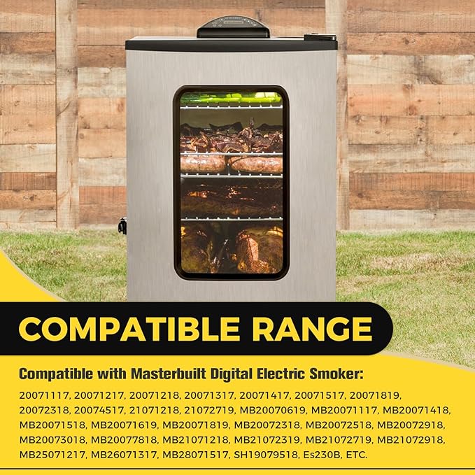 9907160013 Power Circuit Board Replacement for Masterbuilt Digital Electric Smoker MB20070619, MB20071117, MB20071418, MB2007161
