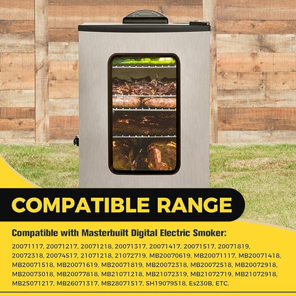 9907160013 Power Circuit Board Replacement for Masterbuilt Digital Electric Smoker MB20070619, MB20071117, MB20071418, MB2007161
