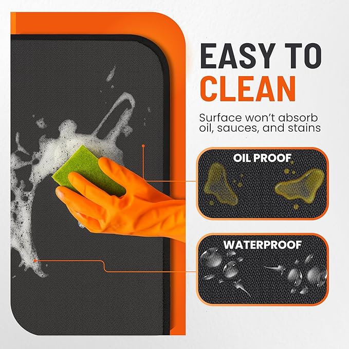 Under Grill Mats for Outdoor Grill (60 x 400 inch) Double-Sided Mat for Under Fire Pit Mat the Perfect Grill Matt for Outdoor Grill Deck Protector and BBQ Matt for Under Grill Mat for Deck
