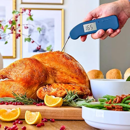 ThermoWorks Thermapen ONE, No. 1 Recommended Instant-Read Thermometer - Cayenne Pepper Red