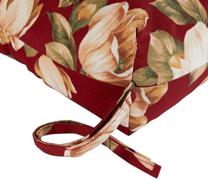 Greendale Home Fashions 72 x 22-inch Outdoor Chaise Lounge Cushion, Tuscan Floral