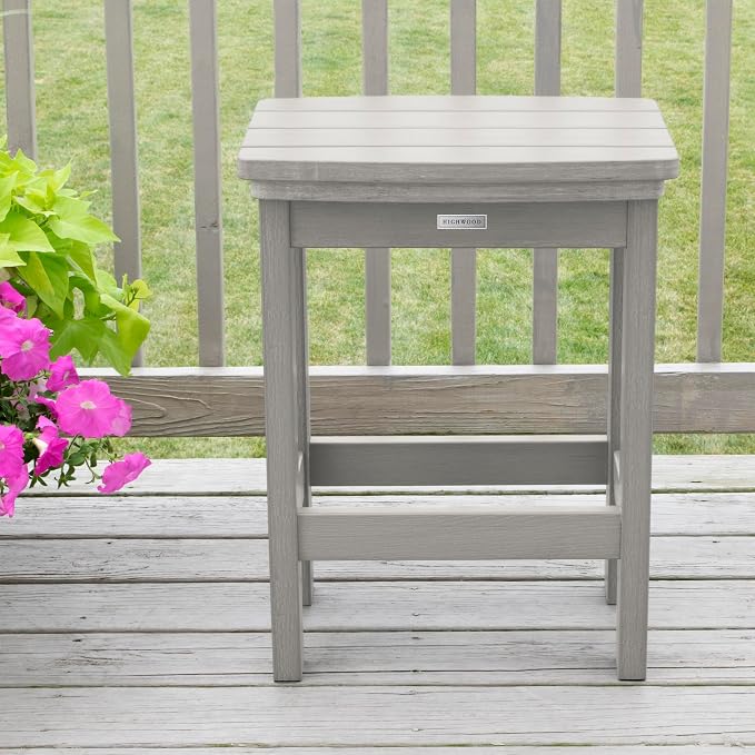 highwood Lehigh 6pc Counter Height Balcony Dining Set, Harbour Gray