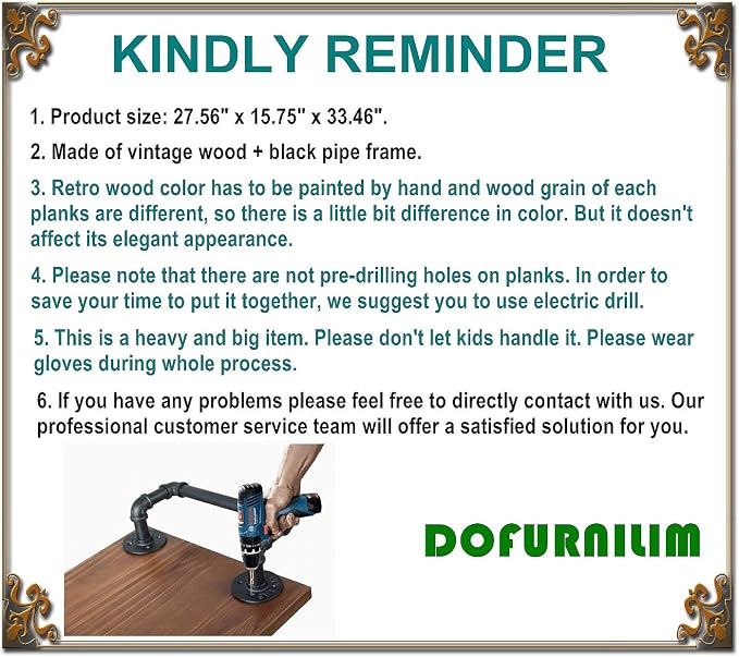 Industrial Pipe Bar Carts, Solid Wood Serving Carts, Rolling Kitchen Carts | Heavy Duty Wine Rack Carts on Wheels with Shelves and Handles, Tea Liquor Shelves/Holder, Bar Furniture for Home