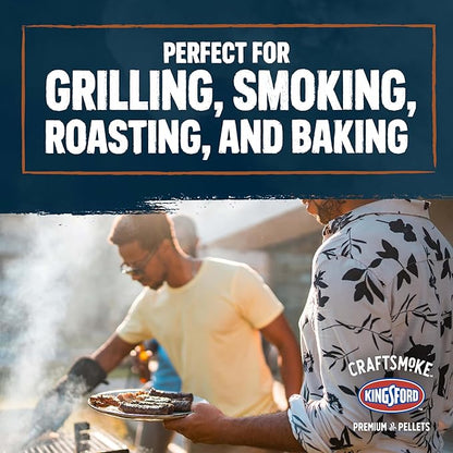 Kingsford Craftsmoke Premium Grilling Wood Pellets, Mesquite BBQ Pellets for Grilling, 100% Natural Hardwood, 20 pounds