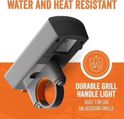 Yukon Glory Rechargeable LED Grill Handle Light, Fits Most Grills | Bright, water and heat resistant. Fits most outdoor grills. Rechargeable, patent pending.