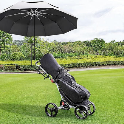 XLINGZA UPF 50+ Beach Umbrella with Adjustable Universal Clamp