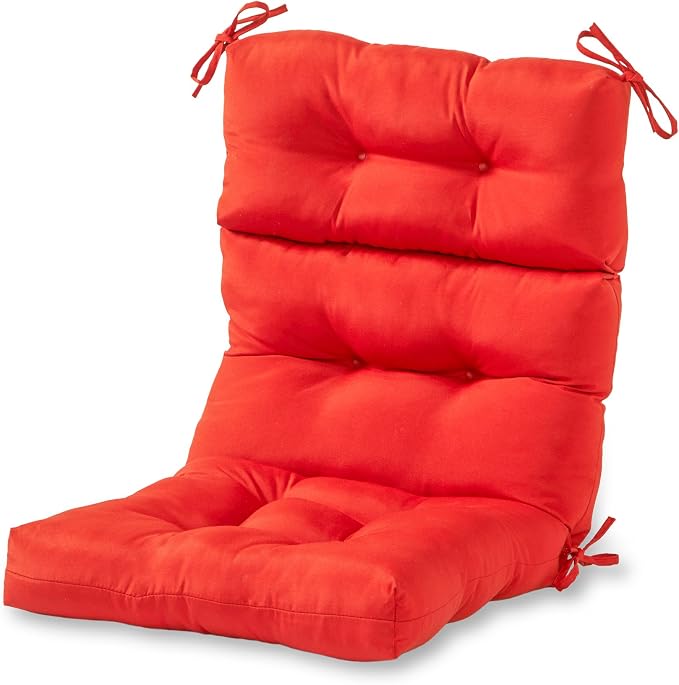 Greendale Home Fashions Fire 44'' x 22'' Outdoor High Back Chair Cushion