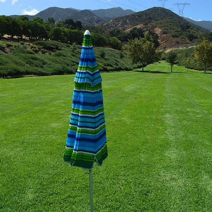Beach Umbrella Rainbow Includes Carry Bag