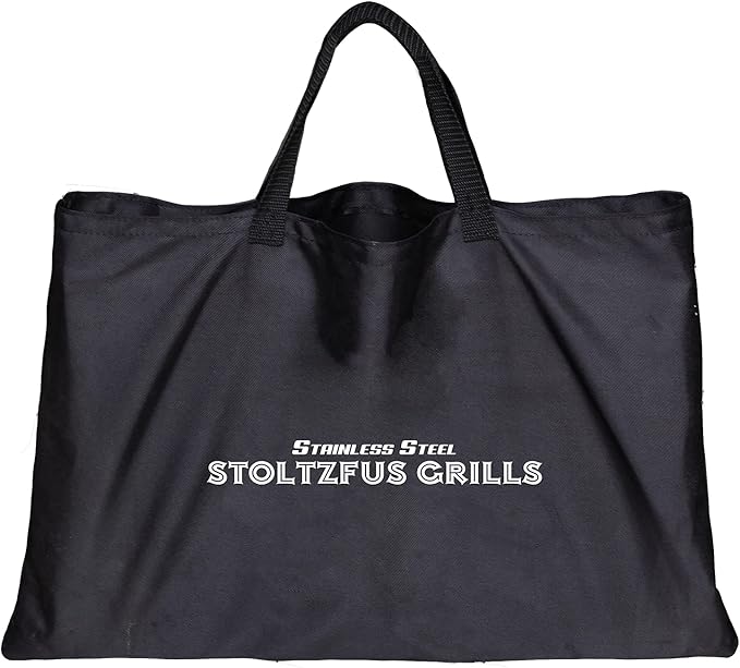 Portable, Go Anywhere, Charcoal Grill - Carrying bag Included - All Stainless Steel 17"x17"