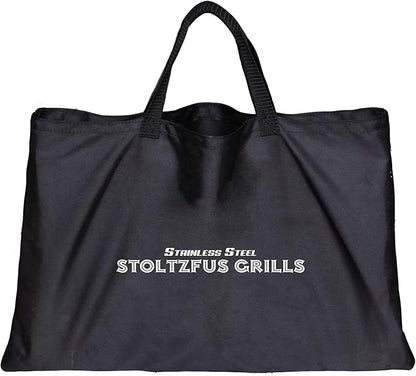 Portable, Go Anywhere, Charcoal Grill - Carrying bag Included - All Stainless Steel 17"x17"