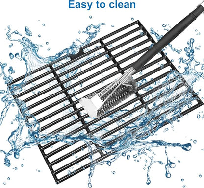 Uniflasy DG1-70-01-634-R Cooking Grid Grates for Dyna-Glo DGF350CSP DGF350CSP-D 2-Burner Open Cart Propane Cast Iron Gas Grill Grate DGF350SNP DGF350SNP-D 101-03011,Grill Grate for Blue Rhino GBC1932L