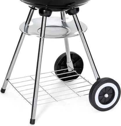 Best Choice Products 18-inch Portable Steel Charcoal Barbecue BBQ Grill w/ Heat Control for Patio, Porch, Picnic, Tailgate, Black