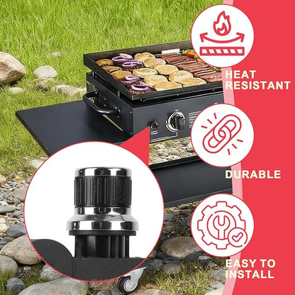 Grill Igniter Kit for Blackstone 36 Inch Griddle Igniter Replacement, Updated Universal 4-Outlet Electronic Ignitor Kit for Blackstone Griddle 36 inches Accessories, AA Battery Required