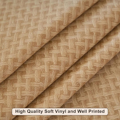 LIBERECOO Heavy Duty Vinyl Tablecloth with Flannel Backing Waterproof Oil-Proof Plastic Table Cloth Stain-Resistant Wipeable Rectangle or Square Table Cover for Indoor and Outdoor 60 x 84 Inch