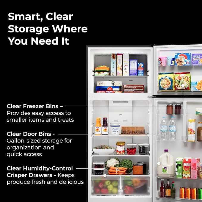Kenmore 20.2 cu. ft. 30" Wide Top Mount Refrigerator - Black