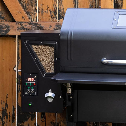 Fire & Flavor Premium All Natural Hardwood Pellets for Smokers and Pellet Grills - 100% Natural Hickory Wood Pellets for Smoking, BBQ, Roasting, and Baking - 20 Lb. Bag