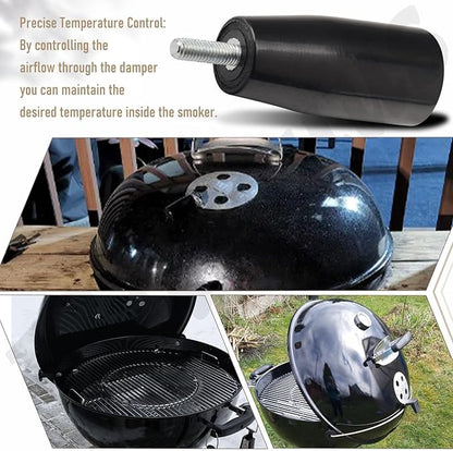 Damper Handle Compatible with Weber WSM Kettle BBQ Smokey Mountain