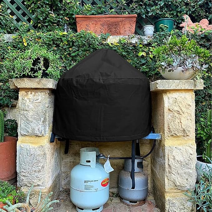 ZJYWSCH Pizza Oven Cover for Gozney Dome Dome S1 Outdoor Pizza Oven Waterproof Gozney Dome Pizza Oven Cover 600D Heavy Duty Weather Resistant