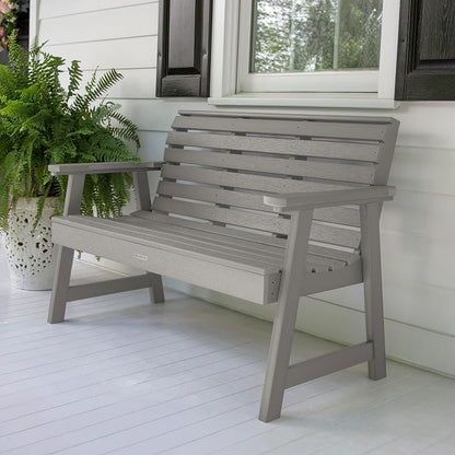 highwood Weatherly 4-Piece Garden Conversation Set, Harbor Gray